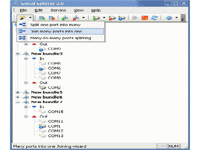 Eltima Serial Splitter Screenshot